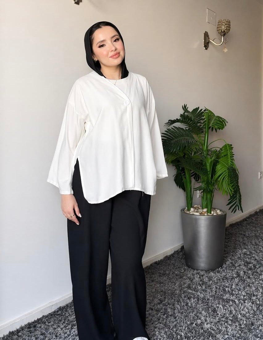 Blouse oversize chic – confort premium