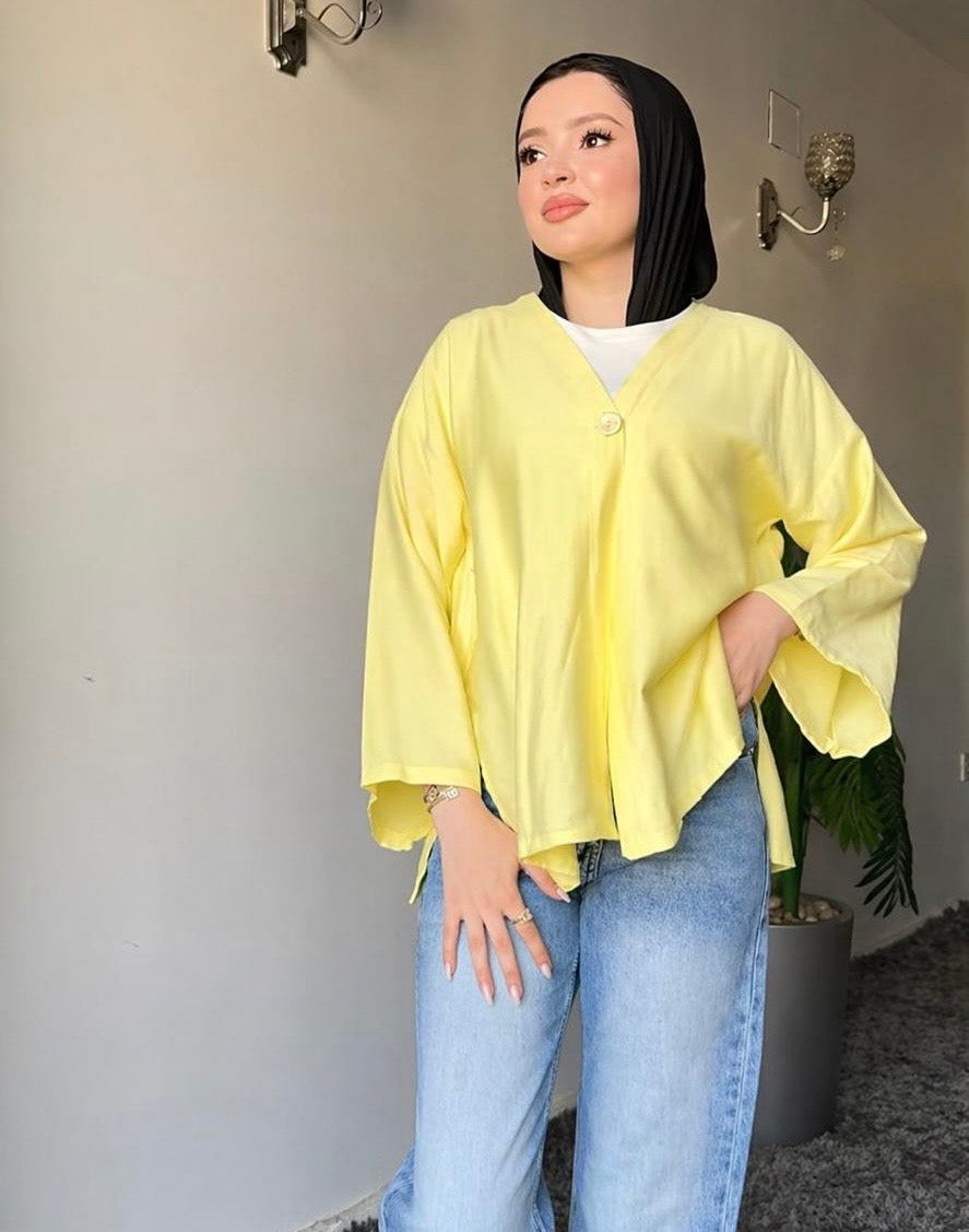 Blouse oversize chic –  confort premium