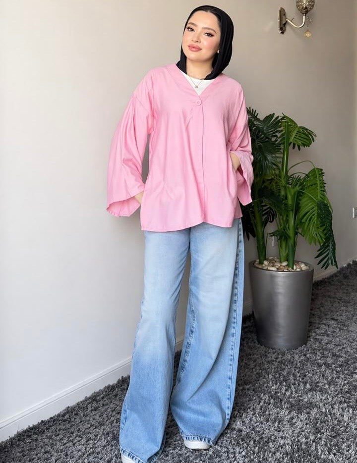 Blouse oversize chic –  confort premium